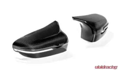 Akrapovic Carbon Fiber Mirror Cap Set High-Gloss BMW M8 Competition F91 | F92 2020-2024 - WM-BM/CA/3/G