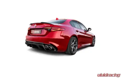 Akrapovic Evolution Line Titanium Exhaust System Alfa Romeo Giulia Quadrifoglio 2018-2022 - S-AR/TI/1H