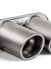 Akrapovic Titanium Tail Pipe Set Porsche 991.2 GT3 2018-2019 akrTP-T/S/17                                     - TP-T/S/17 - Image 2