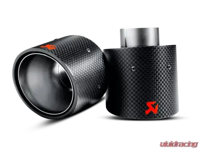 Akrapovic Carbon Tail Pipe Set Mini Cooper Models 2007-2015 - TP-MINR56/57-CA