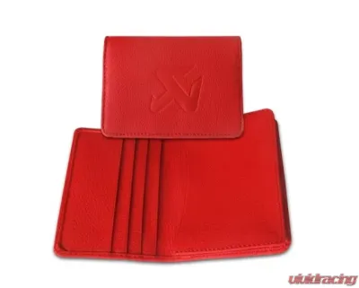 Akrapovic Red Business Card Holder - 800959