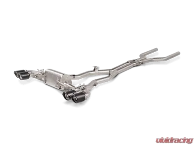 Akrapovic Titanium Evolution Line Catback with Carbon Tips BMW M8 Competition Gran Coupe F93 2020-2024 - S-BM/T/25