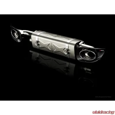 Akrapovic Titanium Slip-On Exhaust System Porsche 997 | 997.2 Fl Turbo | Turbo S 2010-2013 - S-PO997TFLH