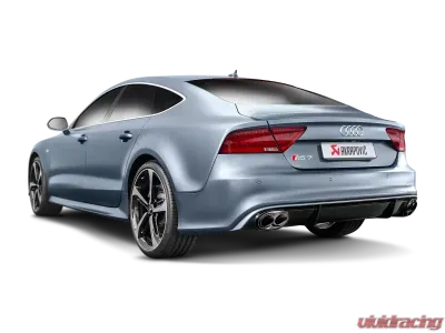 Akrapovic Evolution System Titanium Catback System Audi RS7 2014-2018 - S-AU/TI/4H