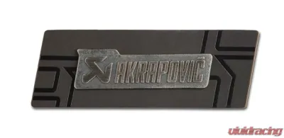 Akrapovic Silver Sign Badge - 800912