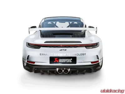 Akrapovic Titanium Slip-On Race Line Exhaust for Porsche 911 GT3 992 (2021-2024) - S-PO/TI/23