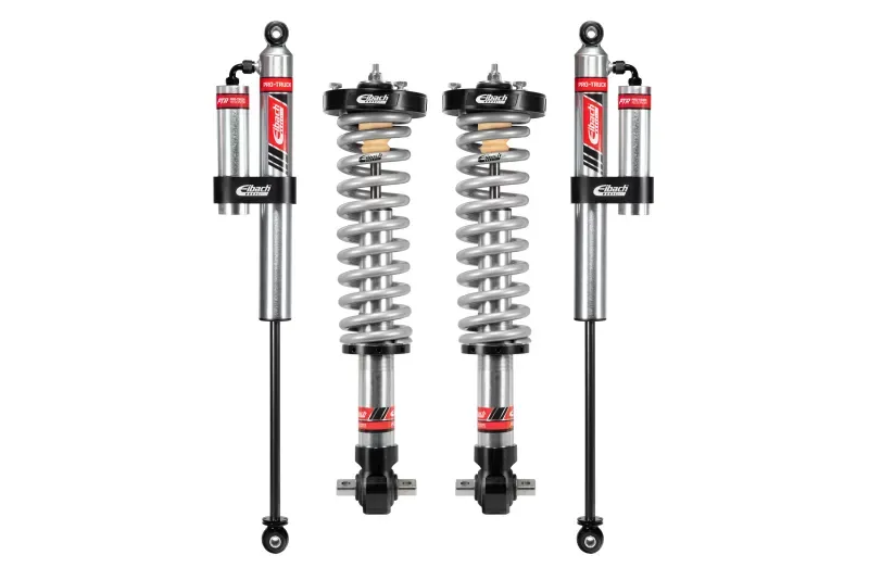 Eibach Pro-Truck Coilover Stage 2R Front Coilover s + Rear Reservoir Shocks Ford F-150 V6 2WD 2015-2020 - E86-35-037-02-22