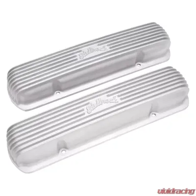 Edelbrock Valve Cover Classic Series Pontiac 1962-1979 301-455 CI V8 Satin - 41309