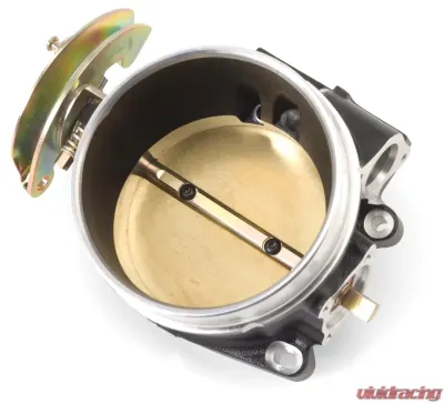 Edelbrock Throttle Body Victor Universal LS1 90mm w/ o Tps/Iac Black Mini Texture Powder Coating - 386403