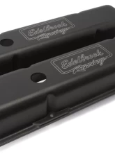 Edelbrock Valve Cover Victor Series Chevrolet 1959-1986 262-400 CI V8 Low Black                                     - 41713 - Image 5