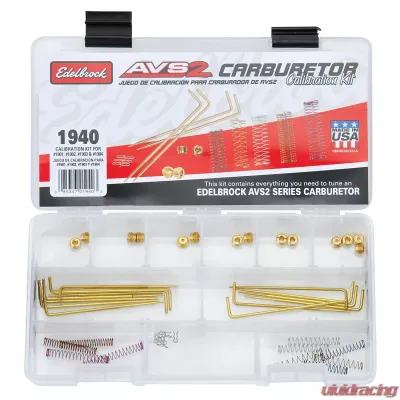 Edelbrock Carburetor Calibration Kit - 1940