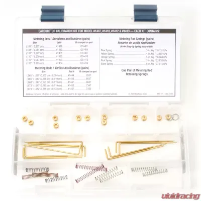 Edelbrock Carburetor Calibration Kit - 1480