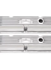 Edelbrock Valve Cover Classic Series Chrysler La 318-340-360 CI V8 Polshed                                     - 4176 - Image 4