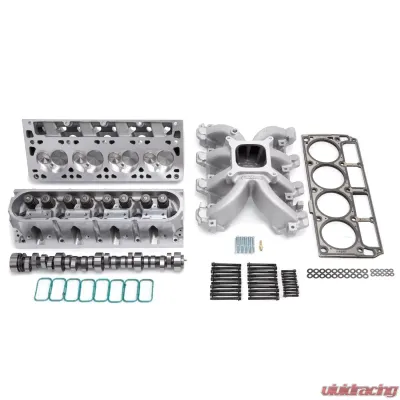 Edelbrock Power Package Top End Kit Victor Jr Series Chevrolet 1997-2004 6 0L LS2 - 2083