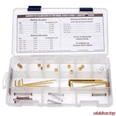 Edelbrock Carburetor Calibration Kit - 1842