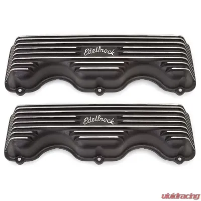 Edelbrock Valve Cover Classic Series Chevrolet W 348/409 CI V8 Black - 41403