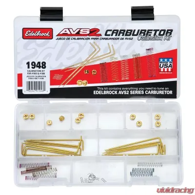Edelbrock Carburetor Calibration Kit - 1948