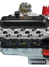 Edelbrock Crate Engine Edelbrock/Pat Musi 555 RPM XT BBC 675 HP Stock Exhaust Port Location                                     - 49550 - Image 11