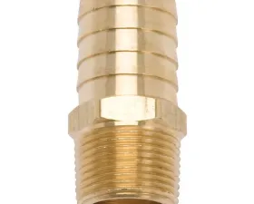 Edelbrock Fitting Brass Hose 1 00In Hose I D X 3/4-14 Pipe for Sb-Chrys Manifolds