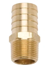 Edelbrock Fitting Brass Hose 1 00In Hose I D X 3/4-14 Pipe for Sb-Chrys Manifolds                                     - 8078 - Image 2