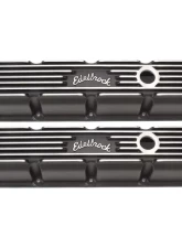 Edelbrock Valve Cover Classic Series Chrysler Magnum V8 Black                                     - 41773 - Image 4