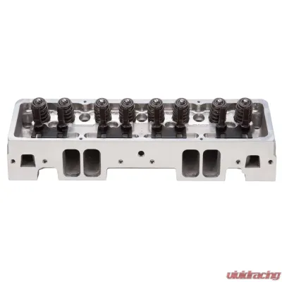 Edelbrock Cylinder Head Victor Jr SBC 23 Deg 220cc Complete for Hydraulic Roller Cam - 61255