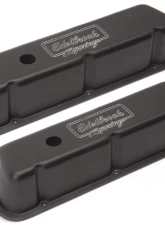 Edelbrock Valve Cover Victor Series Ford 289-302-351W CI V8 Low Black                                     - 41253 - Image 5