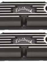 Edelbrock Valve Cover Classic Series Chrysler La 318-340-360 CI V8 Black                                     - 41763 - Image 3