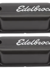 Edelbrock Valve Cover Signature Series Chrysler 1958-1979 361-440 V8 Black                                     - 4493 - Image 3