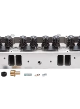 Edelbrock Cylinder Head Pontiac Performer D-Port 72cc Chambers for Hydraulic Roller Cam Complete                                     - 61595 - Image 2