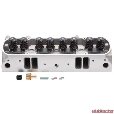 Edelbrock Cylinder Head Pontiac Performer D-Port 72cc Chambers for Hydraulic Roller Cam Complete - 61595