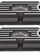 Edelbrock Valve Cover Classic Series Chrysler La 318-340-360 CI V8 Black                                     - 41763 - Image 2