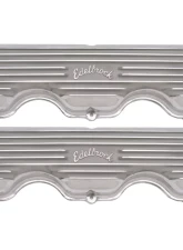 Edelbrock Valve Cover Classic Series Chevrolet W 348/409 CI V8 Polshed                                     - 4140 - Image 4
