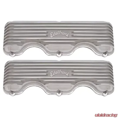 Edelbrock Valve Cover Classic Series Chevrolet W 348/409 CI V8 Polshed - 4140