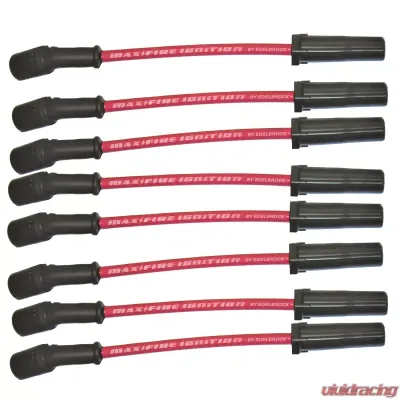 Edelbrock Spark Plug Wire Set GM LS Engines Heat Shields w/o Red Wire (Set of 8) - 22717