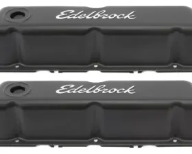 Edelbrock Valve Cover Signature Series Ford 260-289-302-351W CI V8 Black