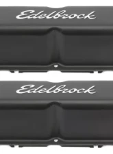 Edelbrock Valve Cover Signature Series Ford 260-289-302-351W CI V8 Black                                     - 4603 - Image 2