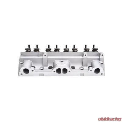 Edelbrock Cylinder Head Pontiac Performer D-Port 87cc Chambers for Hydraulic Roller Cam Complete - 61575