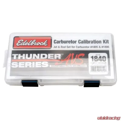 Edelbrock Carburetor Calibration Kit - 1840