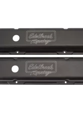 Edelbrock Valve Cover Victor Series Chevrolet 1959-1986 262-400 CI V8 Low Black                                     - 41713 - Image 4