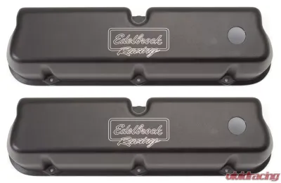 Edelbrock Valve Cover Victor Series Ford 289-302-351W CI V8 Tall Black - 41263