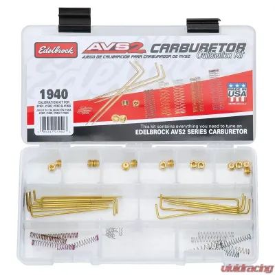 Edelbrock Carburetor Calibration Kit - 1940