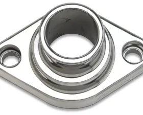 Edelbrock Waterneck Cast Sbc/BBC Straight Polished