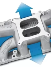 Edelbrock RPM Air-Gap #7521 Intake Manifold for Small-Block Ford 302-331-347 V8 N/A                                     - 7521 - Image 6