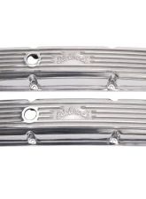 Edelbrock Valve Cover Classic Series Chevrolet 1959-1986 262-400 CI V8 Polshed                                     - 4143 - Image 3