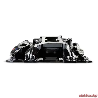 Edelbrock Chevy Small Block Performer RPM AIR-Gap Intake Manifold Black Plasma Finish - 7501-BP