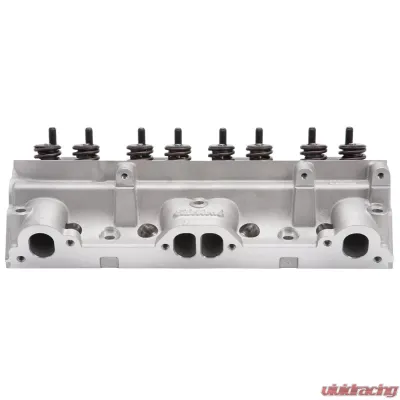 Edelbrock Cylinder Head Pontiac Performer D-Port 72cc Chambers for Hydraulic Roller Cam Complete - 61595