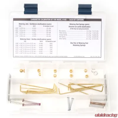 Edelbrock Carburetor Calibration Kit - 1479