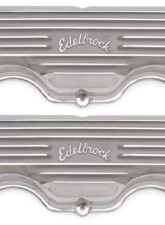 Edelbrock Valve Cover Classic Series Chevrolet W 348/409 CI V8 Polshed                                     - 4140 - Image 2