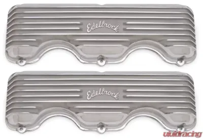 Edelbrock Valve Cover Classic Series Chevrolet W 348/409 CI V8 Polshed - 4140